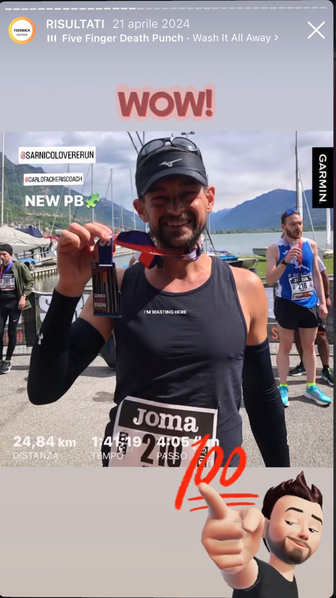 Risultato di un atleta Runners Academy: New PB — Sarnico Lovere Run